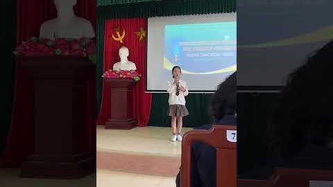 Hùng biện tiếng Anh Tiểu học cấp huyện Xuân Trường năm 2024!
