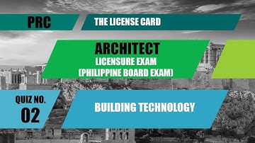 ALE - Building Technology - Quiz no. 2