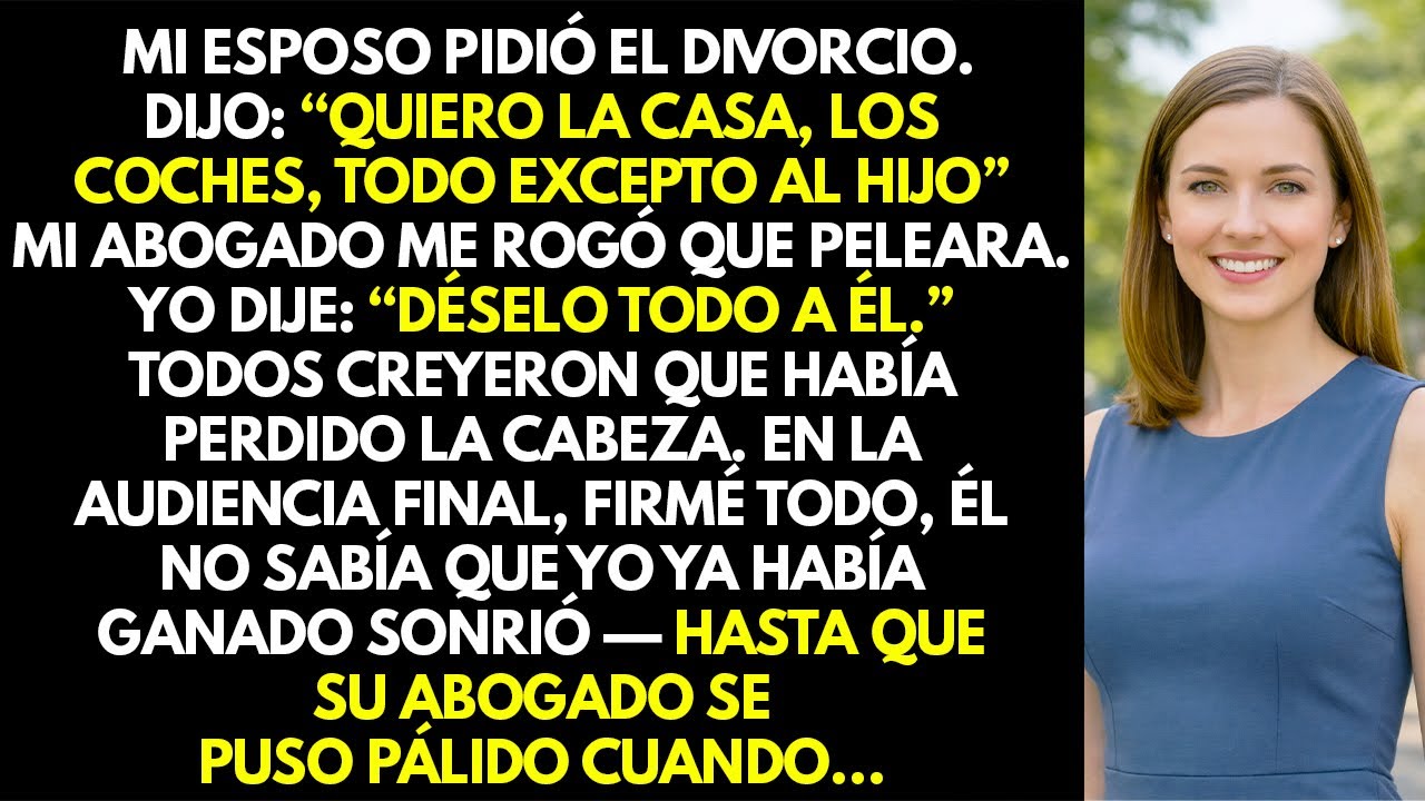 Mi esposo se llevó todo en el divorcio — no tenía idea de lo que realmente se llevaba...