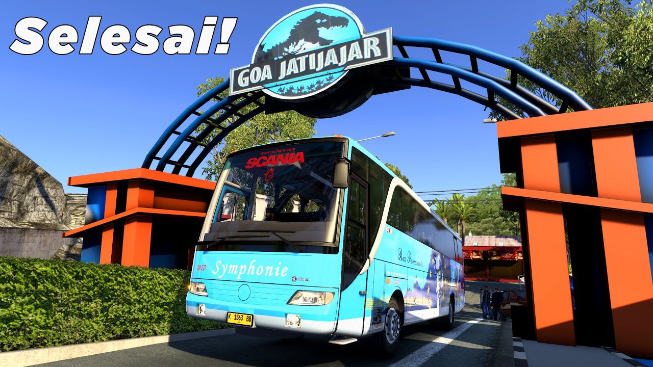 Sampai Juga di Goa Jatijajar Dengan Old Setra Scania K124iB | ETS 2