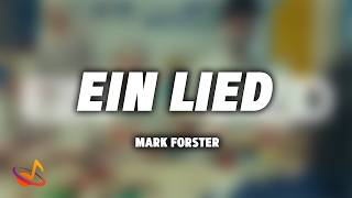 Mark Forster - EIN LIED [Lyrics]