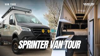 Ultimate 4x4 Sprinter Van Tour | Off-Grid Luxury Build