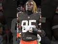David Njoku visted the Ravens!
