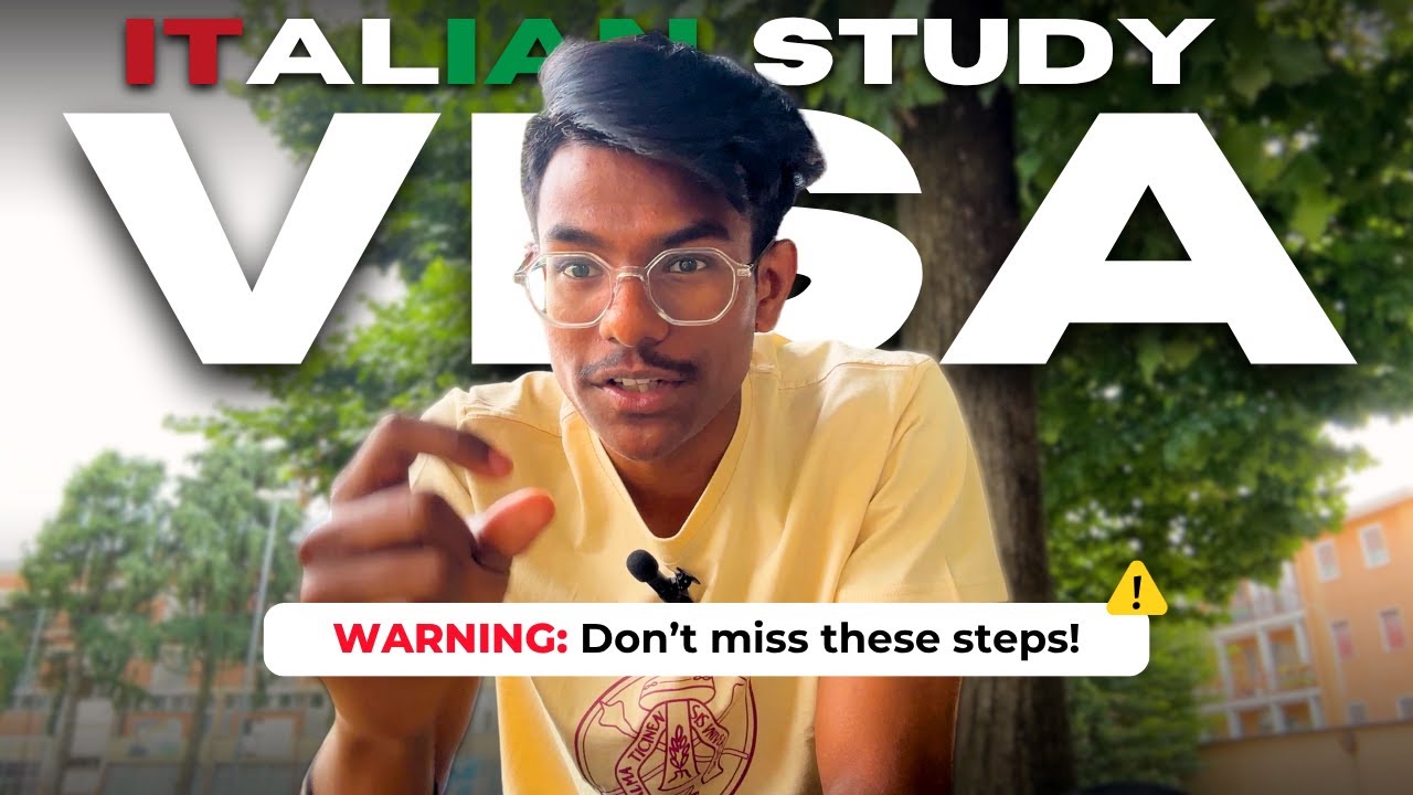 Visa Process Italy Complete Guide| Visa Italy 2025 for Indian Students| How to apply for Italy Visa