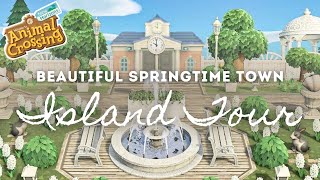 BEAUTIFUL SPRINGTIME TOWN ISLAND TOUR | Animal Crossing New Horizons by Katie Cozyway 8,626 views 2 weeks ago 26 minutes