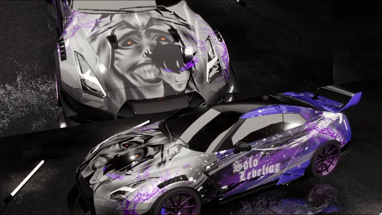 Edit Livery Anime Solo leveling