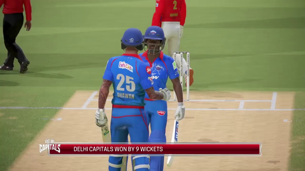 IPL T20 Kings XI Punjab Vs Delhi Capitals  KXIP v DC LiVE Gameplay PS5 digital edition