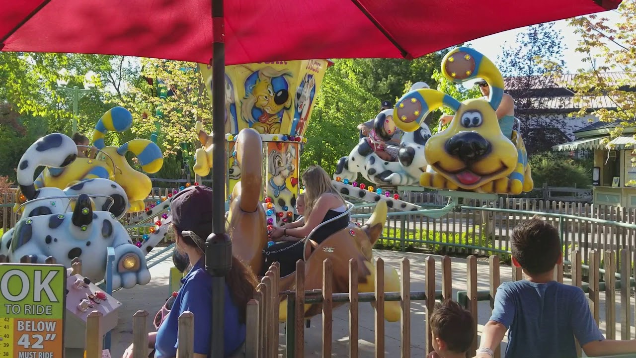 Puppy Ride at Silverwood - YouTube
