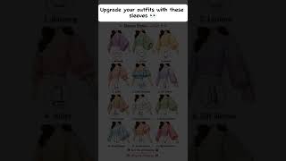 Sleeve Styles to Upgrade Your Outfits 👗 #fashion #sleeves #sleevesdesign #styling #style #shorts