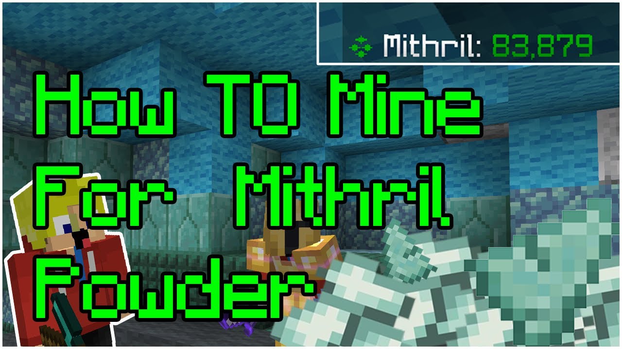 How to powder grind Hypixel Skyblock YouTube