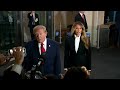 President Trump and the First Lady Arrive to the United Nations General Assembly