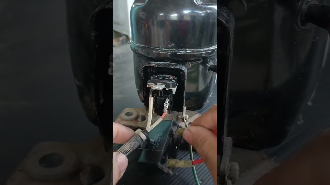 Watch Fridge compressor OLP Relay & capacitor connection | Refrigerator Compressor OLP & Relay connection on YouTube Watch Fridge compressor OLP Relay & capacitor connection | Refrigerator Compressor OLP & Relay connection on YouTube