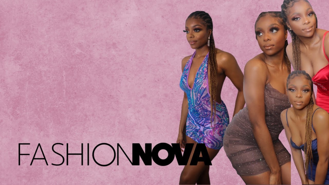 DATE NIGHT FASHION NOVA HAUL | Valentine's Day Haul - these dresses are fire!