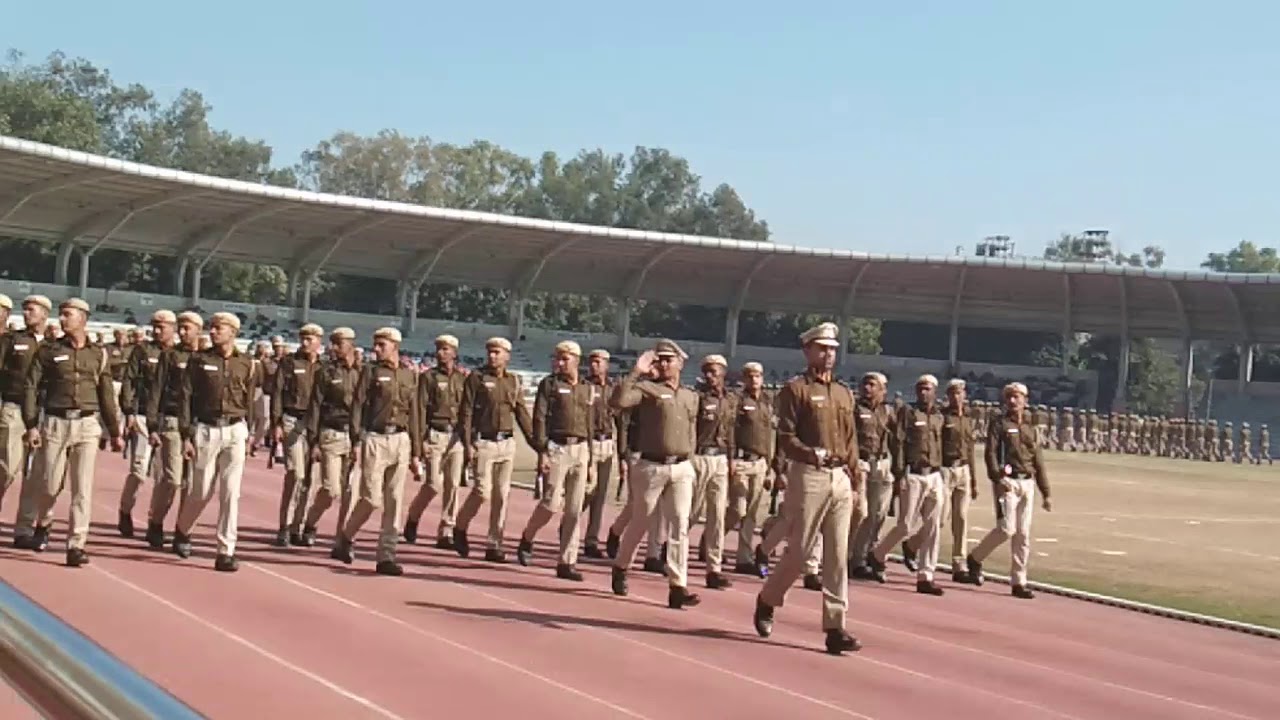 Chhatrasal Stadium marching Republic Day 2020