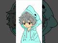 Cute Anime Boy Digital Art | Aesthetic Anime Character Illustration ✨