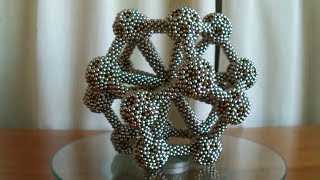 Tubular Dodecahedron of Dodecahedrons | 7950 Neodymium Magnetic Balls