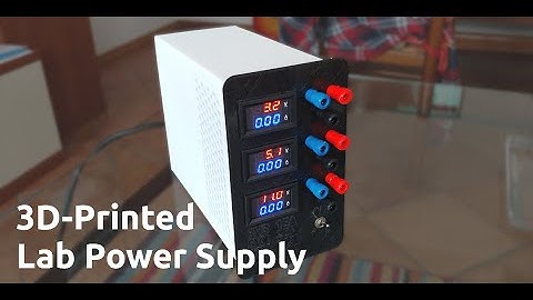 3D-printed ATX Bench Power Supply