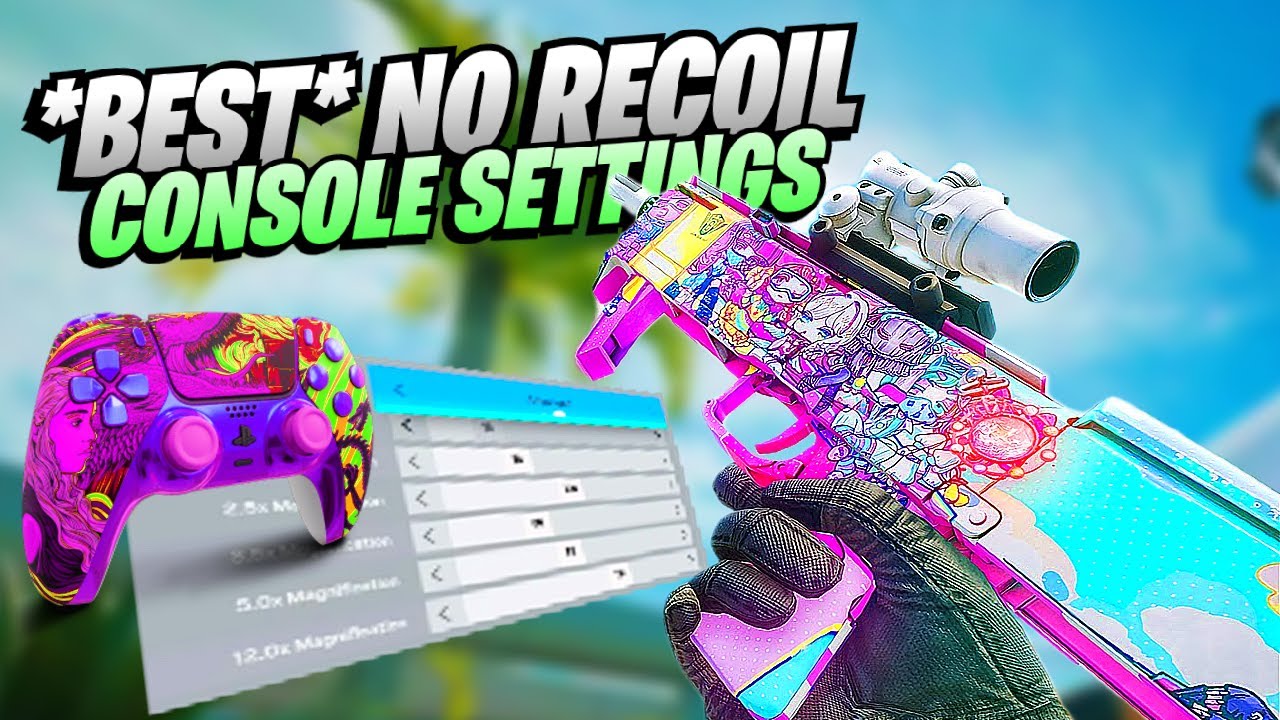 THE *BEST* SLOW CHAMPION *SENSITIVITY* For ZERO RECOIL (PS5) - Rainbow Six Siege X Ranked