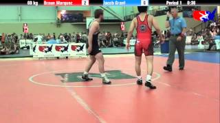 Braun Marquez vs. Jacob Grant at 2013 ASICS University Nationals - FS