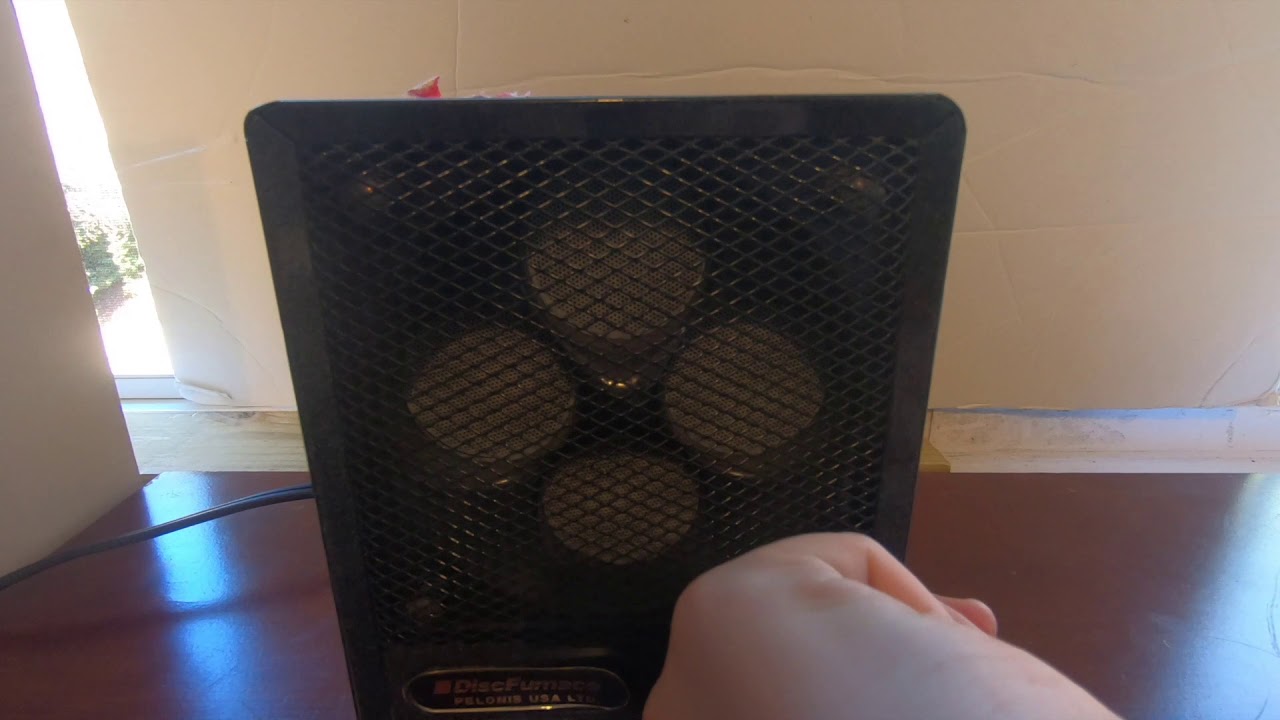 Pelonis Disc Furnace Honeycomb Ceramic Heater Startup/Shutdown - YouTube