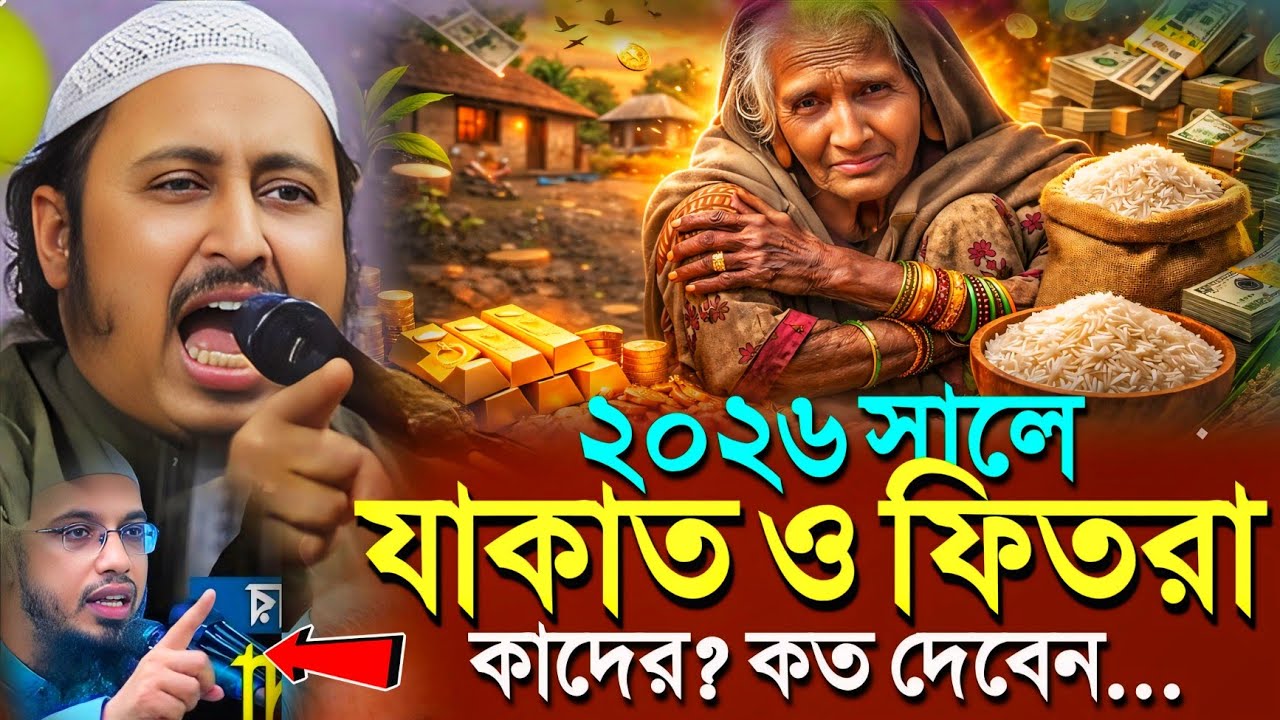 ২০২৬ সালে যাকাত ও ফিতরা কাদের কত দেবেন!ইয়াসিন আলি┇Qari Yasin Ali Saheb Jalsa┇Qari Yasin Ali Waz..