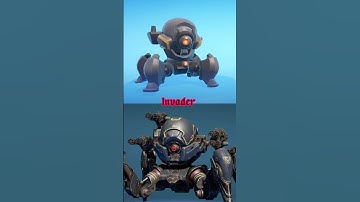 🤖WarRobots Vs Little Big Robots Comparison Pt2🤖#gaming #warrobots #littlebigrobots #comparison