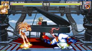 MUGEN: Sailor Venus vs. Earthworm Jim