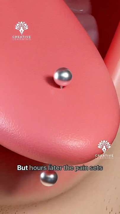 Tindik Lidah yang Salah 😷 #short #viralvideo - Creativelearning3d