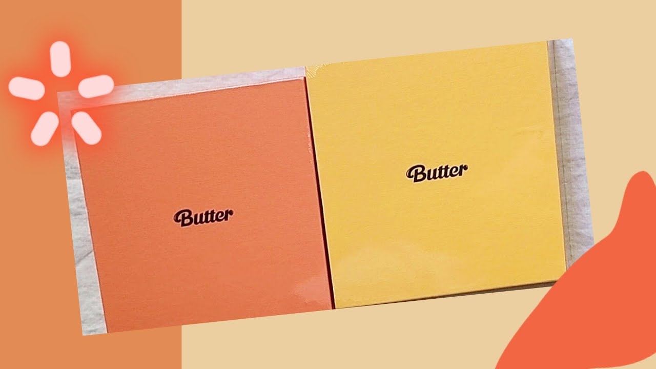 Unboxing BTS Butter albums! (Target and Weverse shop) YouTube