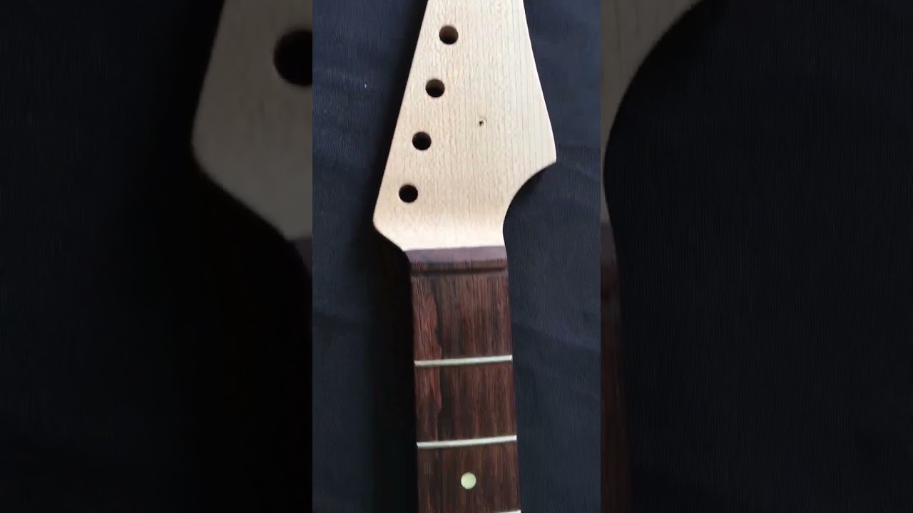 Musikraft neck Quartersawn Maple-BRAZILIAN ROSEWOOD Fingerboard
