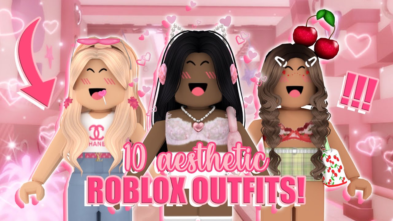 10 aesthetic PINTEREST inspired ROBLOX outfits for girls!