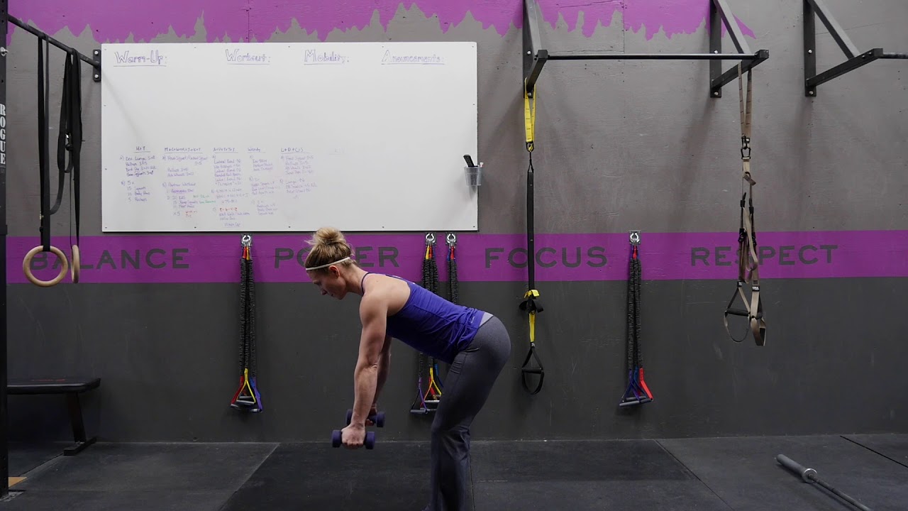 Bent Over Reverse Fly - YouTube