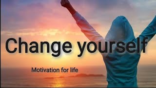 Change yourself | Motivation | One Minute Motivation | #motivation #30sec #change #happy #youtuber