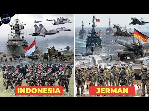 INDONESIA GAK BOLEH KALAH! Segini Kekuatan Militer Jerman Jika Dibandingkan dengan Indonesia