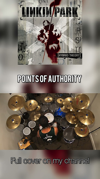 “Points of Authority” by @LinkinPark , now out on my channel! #drumcover #linkinpark #hybridtheory