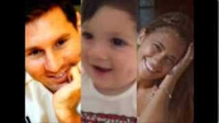 Thiago Messi first birthday