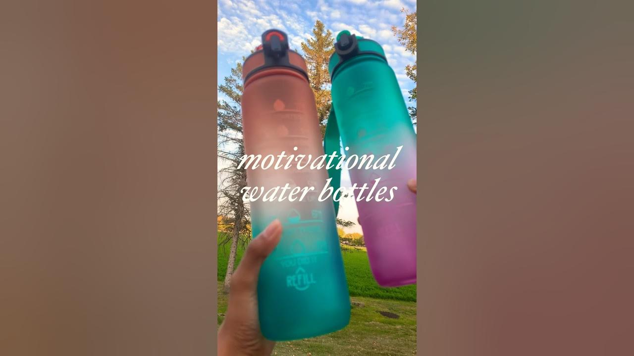 Motivational Water Bottle from Menards?! YouTube