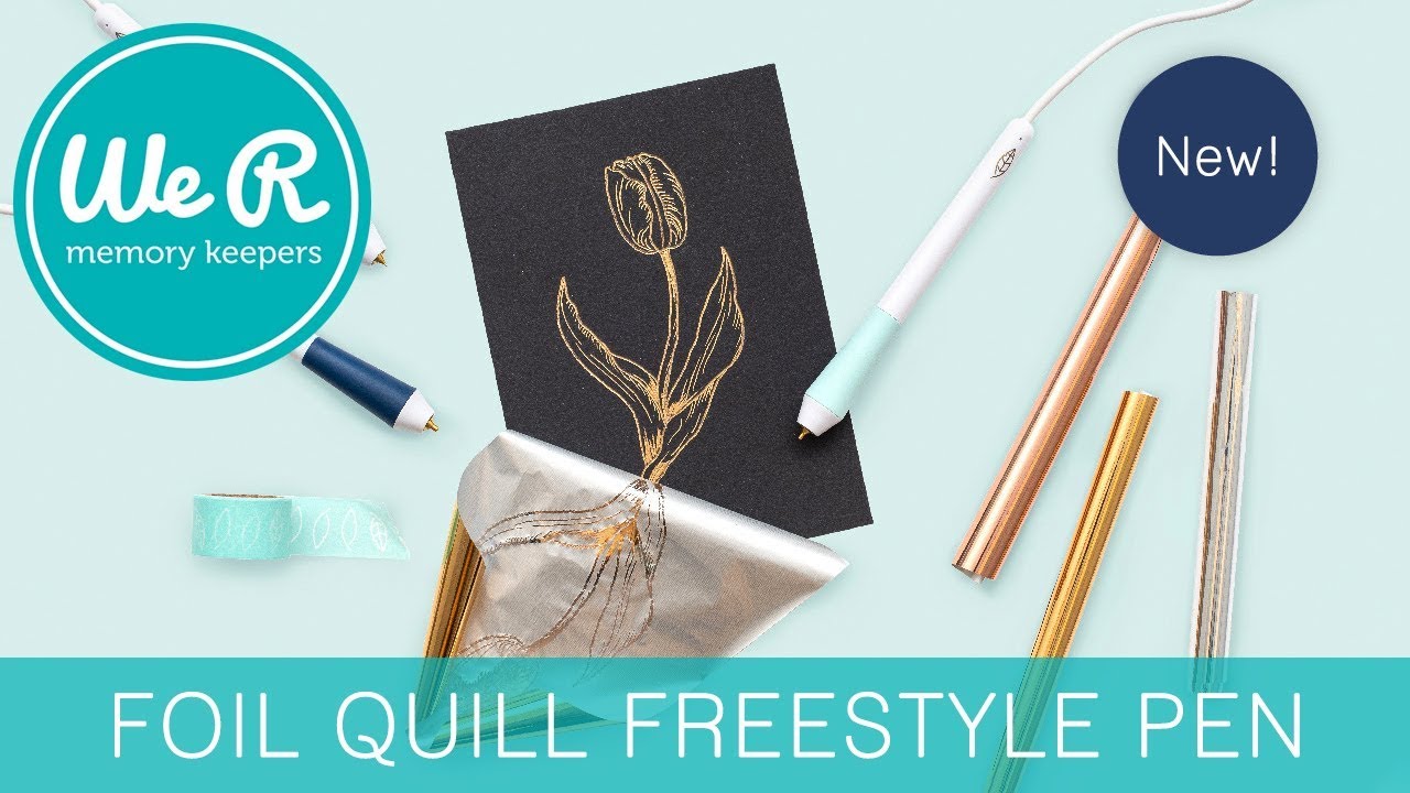 Foil Quill Freestyle Pen by We R Memory Keepers 