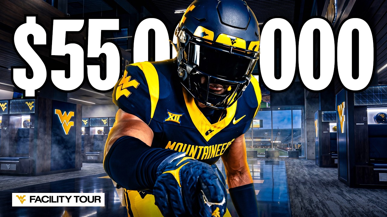 West Virginia Just Rebuilt Their Football Facility