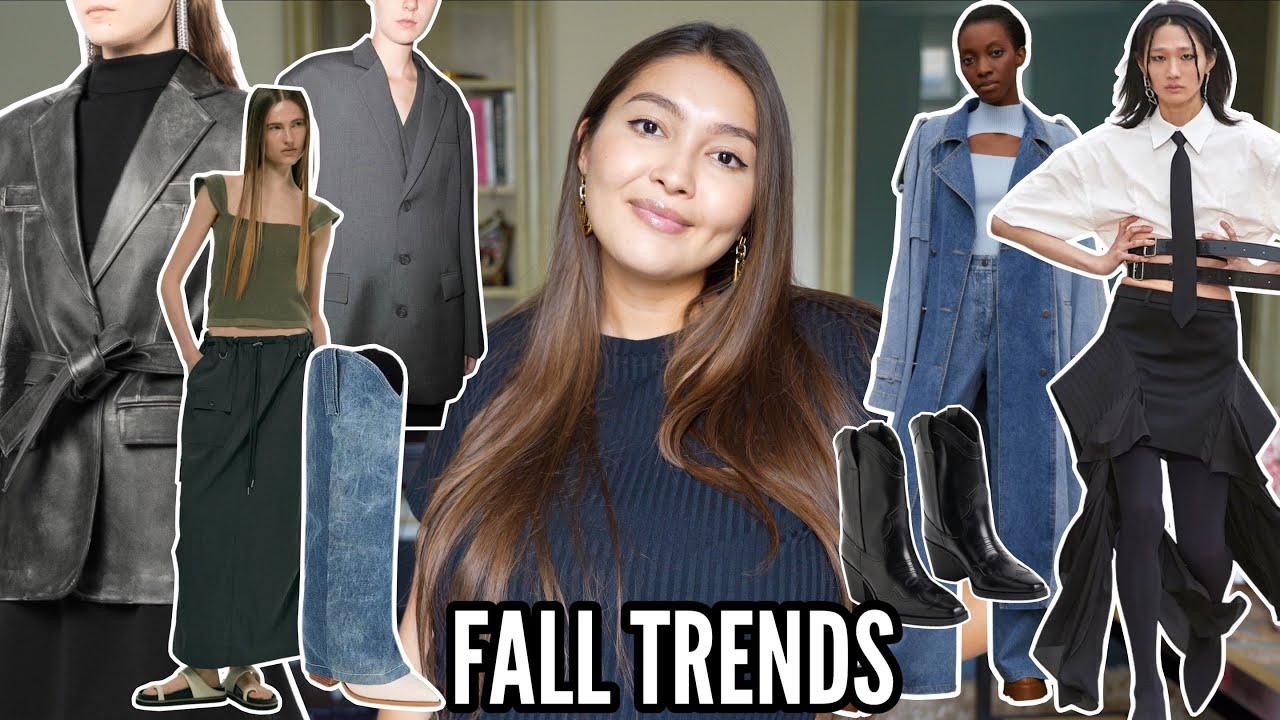 Favourite Fall Fashion Trends 2022-2023 | What to wear this fall 2022 | Leather, Knits, Denim & more