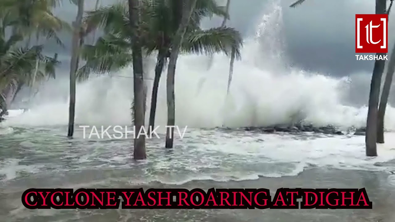Cyclone 'Yash' devasted in Digha Beach