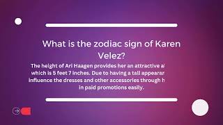 Karen Velez Age, Height, Relationships, Net Worth 2024