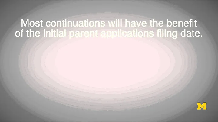 Continuation Patent Applications | IP series 19 of 62