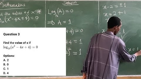 Most repeated post utme questions on mathematics by Nigerian universities 