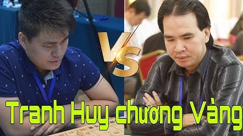 Tranh HUY CHƯƠNG VÀNG CỜ NHANH đồng đội cờ tướng quốc gia 2023 | Lại Lý Huynh vs Nguyễn Thành Bảo
