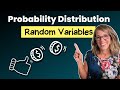 Probability Distribution for Random Variables | 2 Coins Probability Distribution