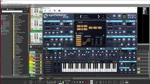 SynthMaster One - NEW Expansion Pack - NatLife CYBERTRANCE Volume 1 - The BIG Sound Test