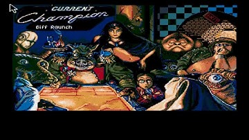 Lukozer Retro Game Review 116 - Shufflepuck Cafe - Commodore Amiga