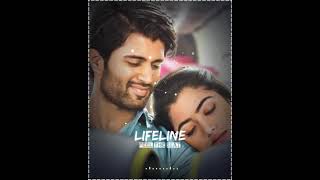 Kisi shayar ki gazal song status |❤️| Vijay Devorkonda ❣️ Rashmika Mandana