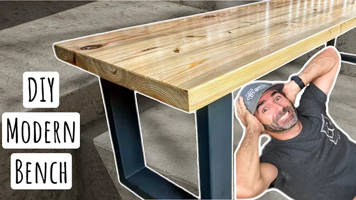 DIY Bench | Wood & Metal